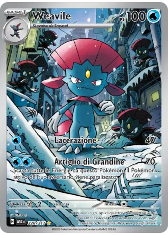 Weavile #228 — Ascesa Eroica