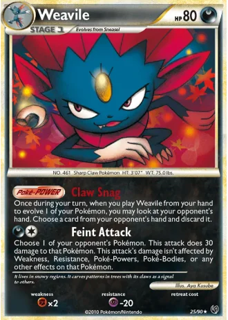 Weavile #25 — Senza Paura
