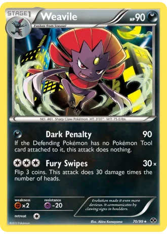 Weavile #70 — Next Destinies