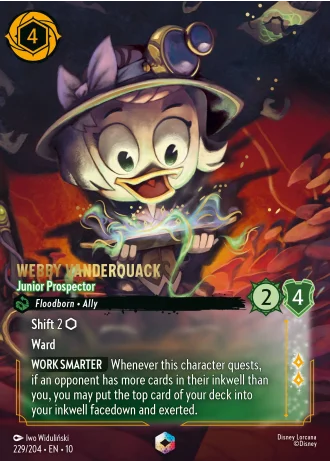 Webby Vanderquack - Junior Prospector #229/204 — Whispers in the Well