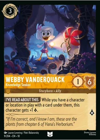 Webby Vanderquack - Knowledge Seeker #9/204 — Whispers in the Well