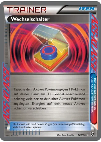 Wechselschalter #129/135 — Plasma-Sturm