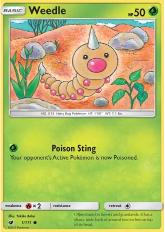 Weedle #1 — Crimson Invasion