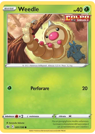 Weedle #1 — Regno Glaciale