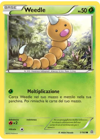 Weedle #1 — Scontro Primordiale
