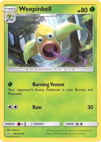 Weepinbell #14/214 — Unbroken Bonds