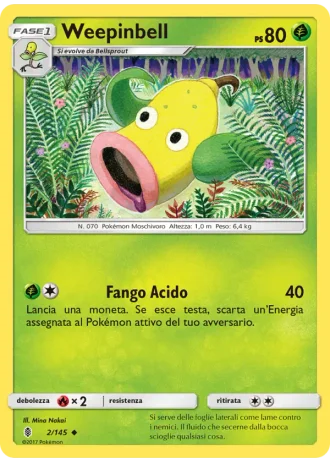 Weepinbell #2/145 — Guardiani Nascenti