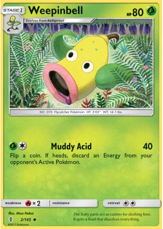 Weepinbell #2/145 — Guardians Rising