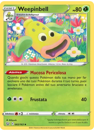 Weepinbell #2 — Stili di Lotta