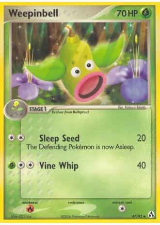 Weepinbell #47 — EX La Leggenda di Mew