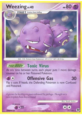 Weezing #31/106 — Incontri Leggendari