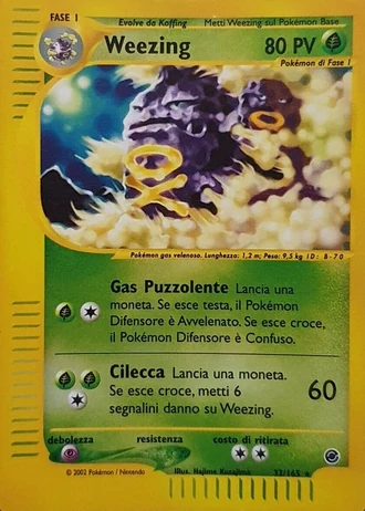 Weezing #32/165 — Expedition Set Base