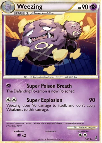 Weezing #38/95 — Call of Legends
