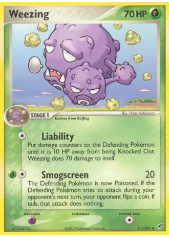 Weezing #51 — Deoxys