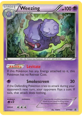 Weezing XY163 — XY Promos