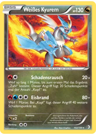 Weißes Kyurem #102 — Überschrittene Schwellen