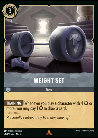 Weight Set #204/204 — Rise of the Floodborn