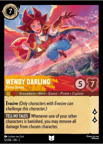 Wendy Darling - Pirate Queen #12/204 — Archazia's Island