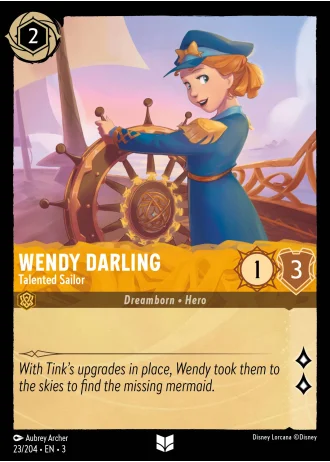 Wendy Darling - Talented Sailor #23/204 — Into the Inklands