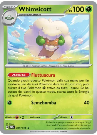 Whimsicott #008 — Evoluzioni Prismatiche