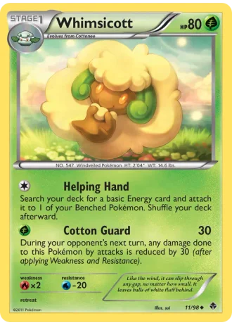 Whimsicott #11/98 — Emerging Powers