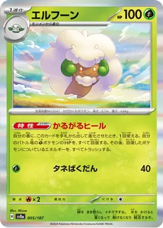 Whimsicott #5 — Terastal Festival ex