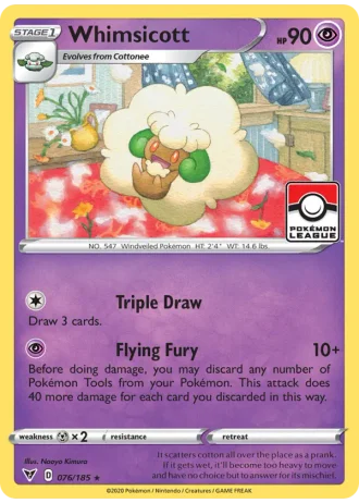 Whimsicott #76 — Vivid Voltage