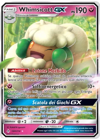 Whimsicott GX #140 — Legami Inossidabili