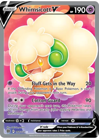 Whimsicott V #160 — Brilliant Stars