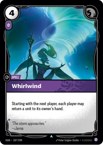 Whirlwind #187/298 — Origins