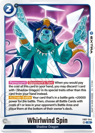 Whirlwind Spin  FB07-044 — Wish for Shenron (FB07)