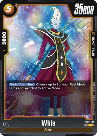 Whis FB02-107 — Blazing Aura (FB02)