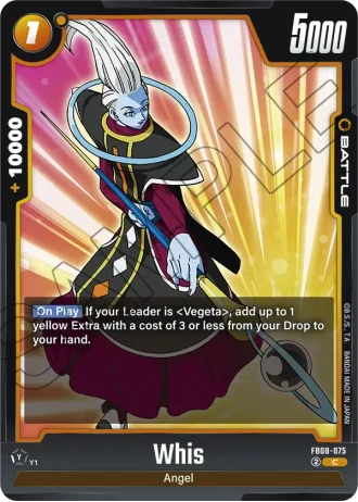 Whis  FB08-075 — Saiyan's Pride (FB08)