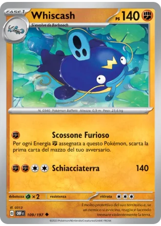 Whiscash #109 — Ossidiana Infuocata