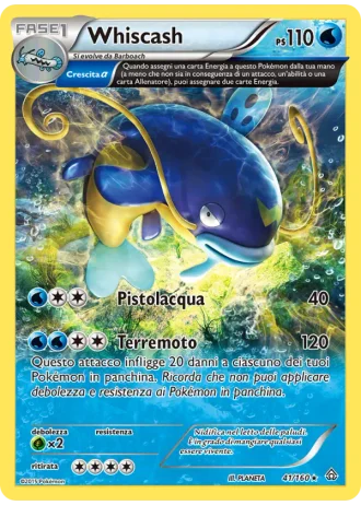Whiscash #41/160 — Scontro Primordiale
