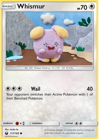 Whismur #117/168 — Celestial Storm