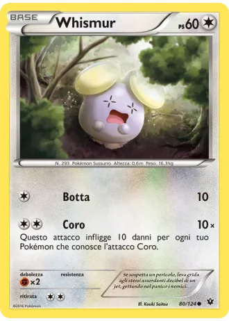 Whismur #80/124 — Destini Incrociati