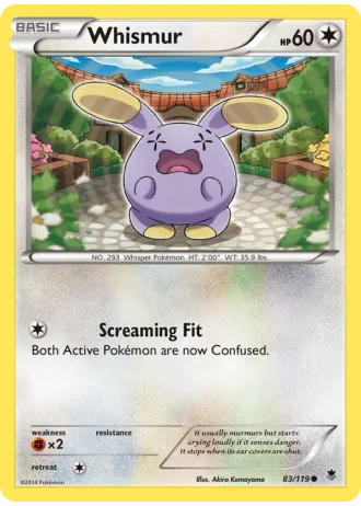 Whismur #83/119 — Phantom Forces