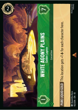 White Agony Plains - Golden Lagoon #102/204 — Whispers in the Well