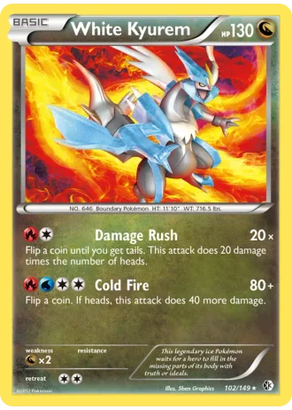 White Kyurem #102 — Boundaries Crossed