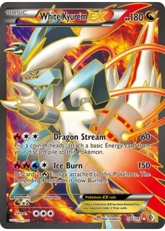 White Kyurem EX #146 — Boundaries Crossed