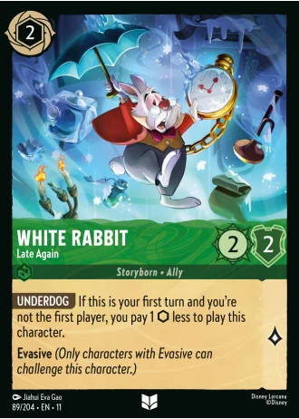 White Rabbit - Late Again #89/204 — Winterspell