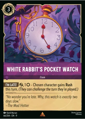 White Rabbit's Pocket Watch #66/204 — Fabled