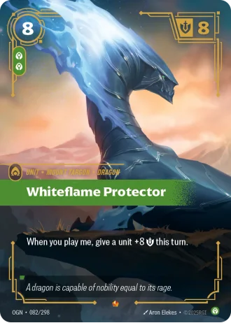 Whiteflame Protector #082/298 — Origins