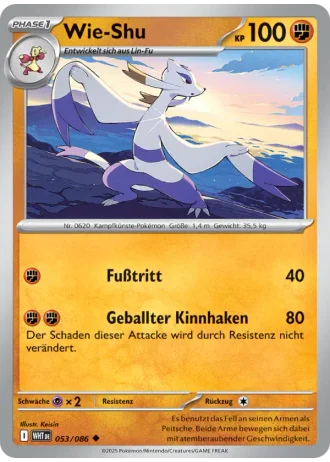 Wie-Shu #053/86 — Weiße Flammen