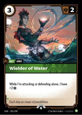 Wielder of Water #055/298 — Organized Play Promos