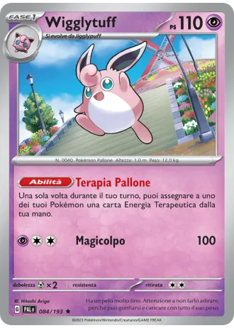 Wigglytuff #084 — Evoluzioni a Paldea
