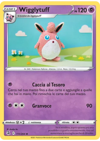 Wigglytuff #111 — Colpo Fusione