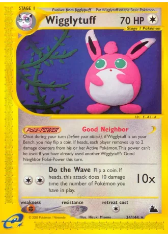 Wigglytuff #34 — Skyridge