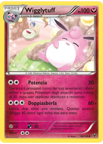 Wigglytuff #66/124 — Destini Incrociati